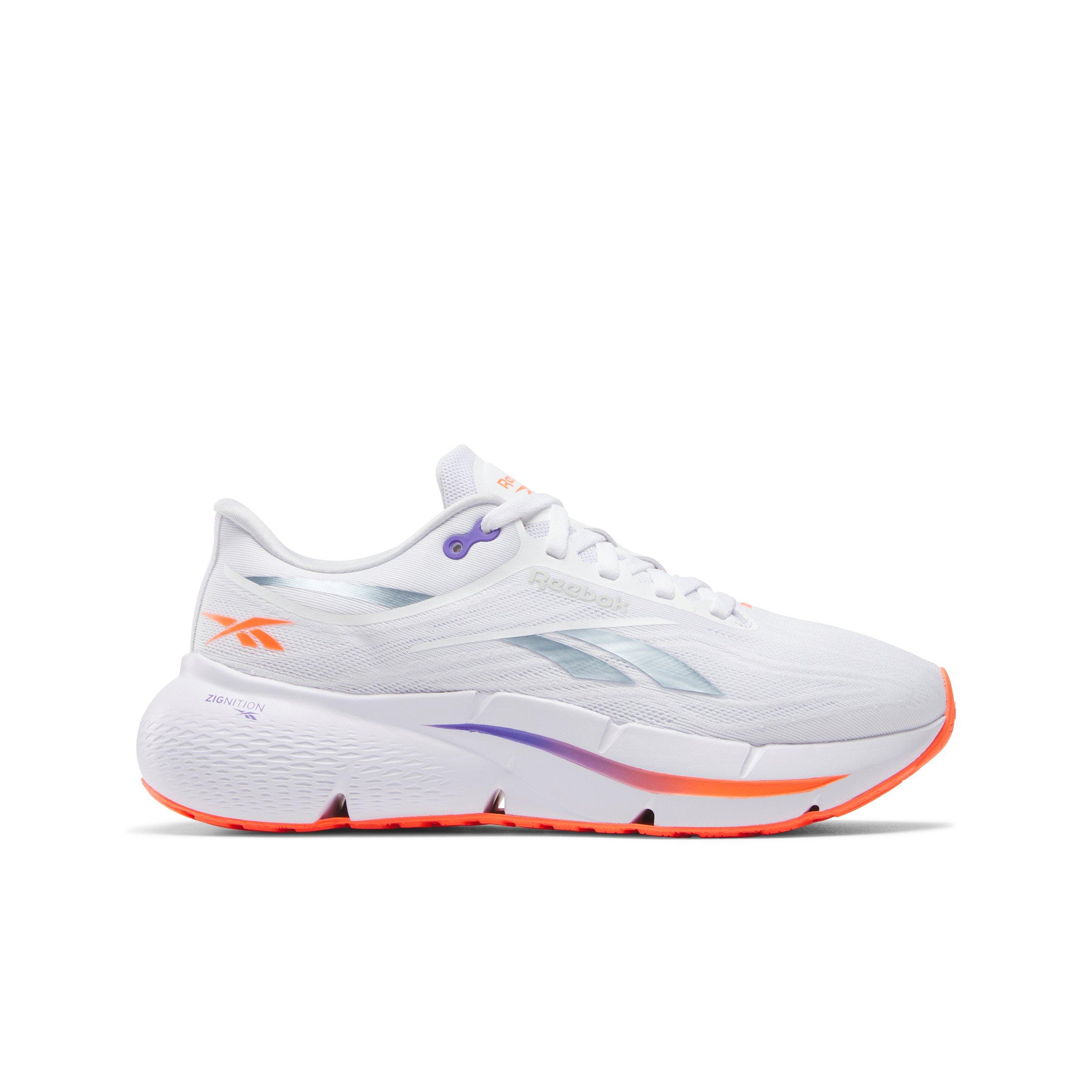 Reebok Zignition Women's Shoe White/Purple/Orange | Hibbett